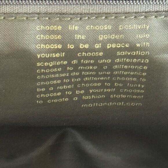 Vintage Matt & Nat Vegan Doctors Utility Duffle Bag Satchel Purse - Picture 8 of 11